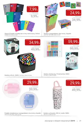 Smyk - gazetka promocyjna Wszystko do szkoły - katalog od wtorku 28.07 do środy 12.08 - strona 29