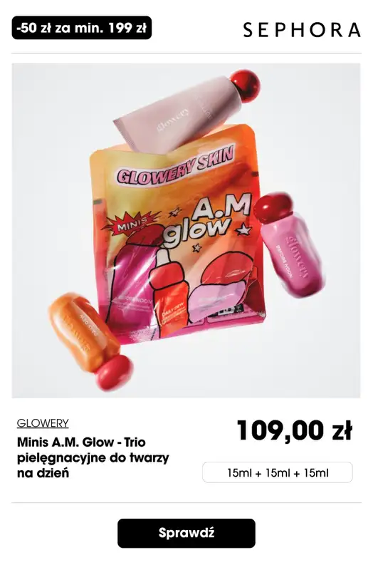 Sephora - gazetka promocyjna -50 zł na mini produkty i mgiełki zapachowe przy min. 199 zł od wtorku 28.07 do niedzieli 02.08 - strona 9
