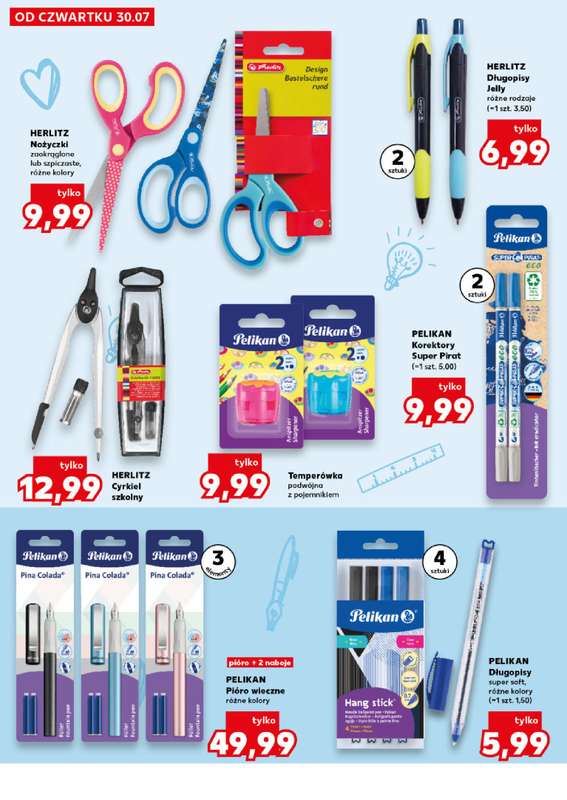 Kaufland - gazetka promocyjna Oferta Kaufland - do Szkoły! od czwartku 30.07 do wtorku 11.08 - strona 20