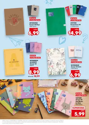 Kaufland - gazetka promocyjna Oferta Kaufland - do Szkoły! od czwartku 30.07 do wtorku 11.08 - strona 5