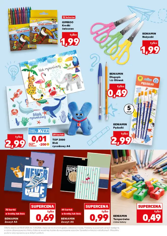 Kaufland - gazetka promocyjna Oferta Kaufland - do Szkoły!   - strona 3