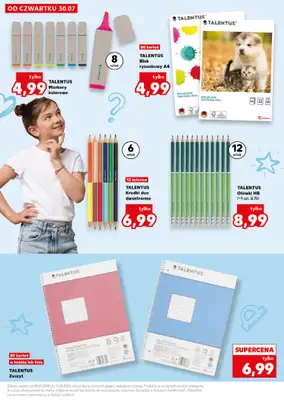 Kaufland - gazetka promocyjna Oferta Kaufland - do Szkoły! od czwartku 30.07 do wtorku 11.08 - strona 23