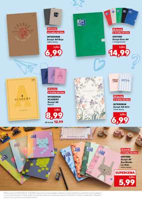 Kaufland - gazetka promocyjna Oferta Kaufland - do Szkoły! od czwartku 30.07 do wtorku 11.08 - strona 5