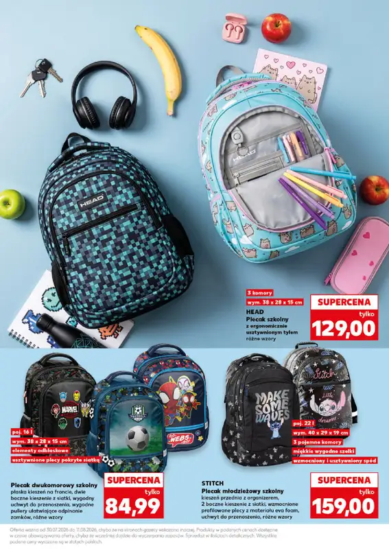 Kaufland - gazetka promocyjna Oferta Kaufland - do Szkoły! od czwartku 30.07 do wtorku 11.08 - strona 31