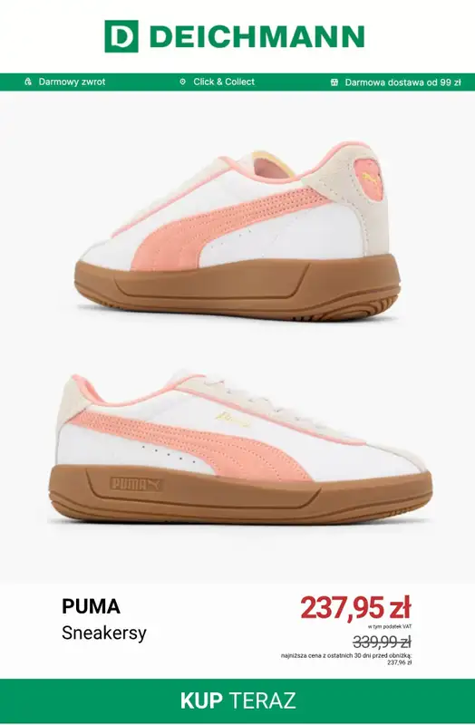 Deichmann - gazetka promocyjna Buty damskie Puma od wtorku 28.07  - strona 5
