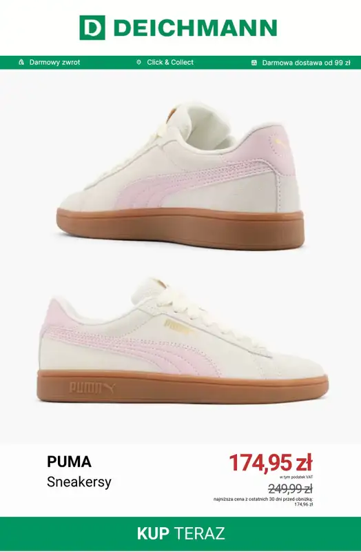 Deichmann - gazetka promocyjna Buty damskie Puma od wtorku 28.07  - strona 11