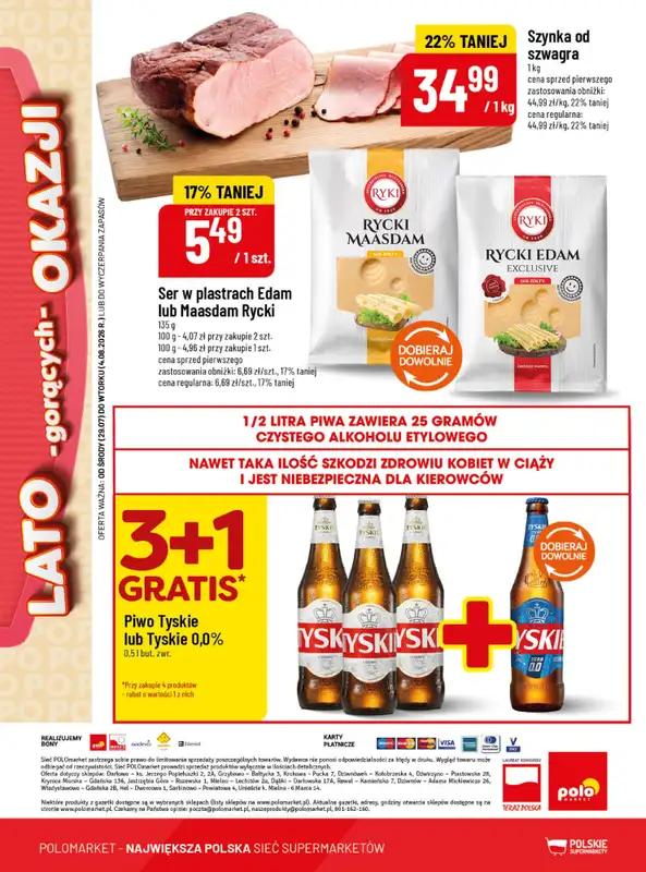 POLOmarket - gazetka promocyjna Lato gorących okazji od środy 29.07 do wtorku 04.08 - strona 8