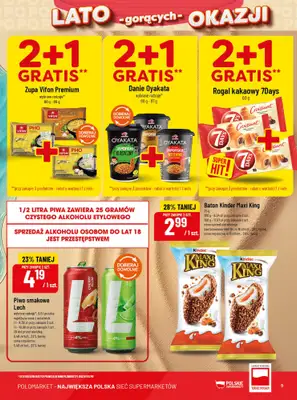 POLOmarket - gazetka promocyjna Lato gorących okazji od środy 29.07 do wtorku 04.08 - strona 5