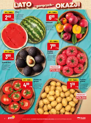 POLOmarket - gazetka promocyjna Lato gorących okazji od środy 29.07 do wtorku 04.08 - strona 2