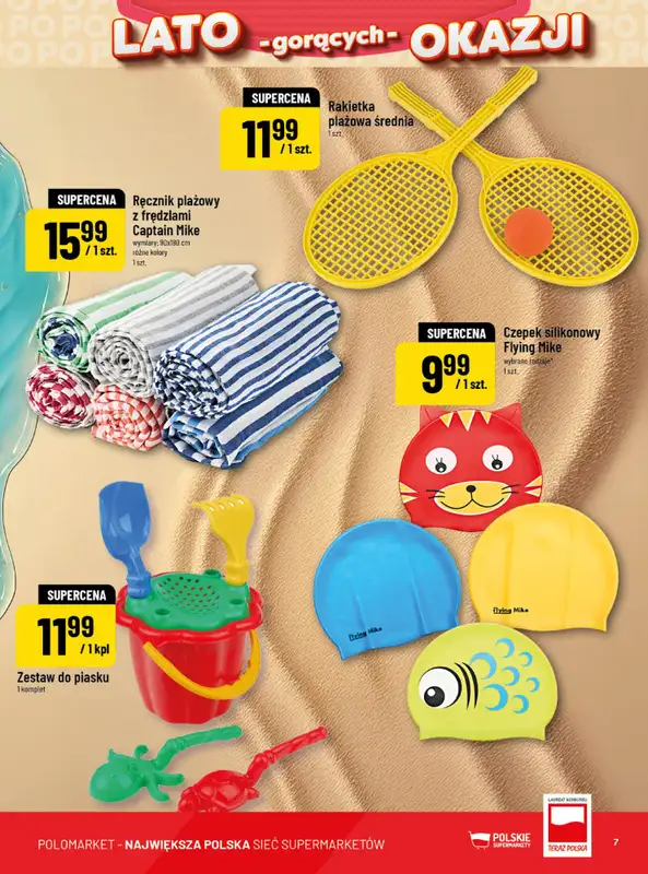 POLOmarket - gazetka promocyjna Lato gorących okazji od środy 29.07 do wtorku 04.08 - strona 7