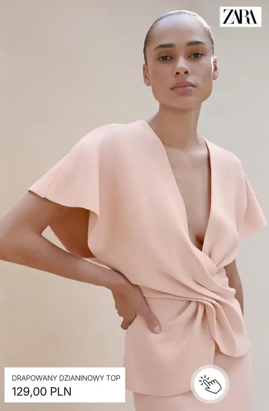 Zara - gazetka promocyjna Topy damskie od wtorku 28.07  - strona 8
