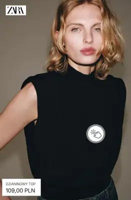 Zara - gazetka promocyjna Topy damskie od wtorku 28.07  - strona 4