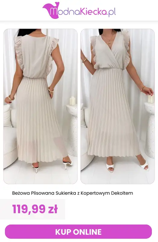 Modna Kiecka - gazetka promocyjna Sukienki wieczorowe od wtorku 28.07  - strona 4