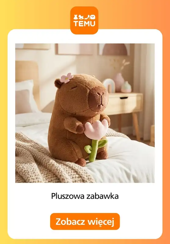 Temu - gazetka promocyjna Pluszowe zabawki od wtorku 28.07  - strona 2