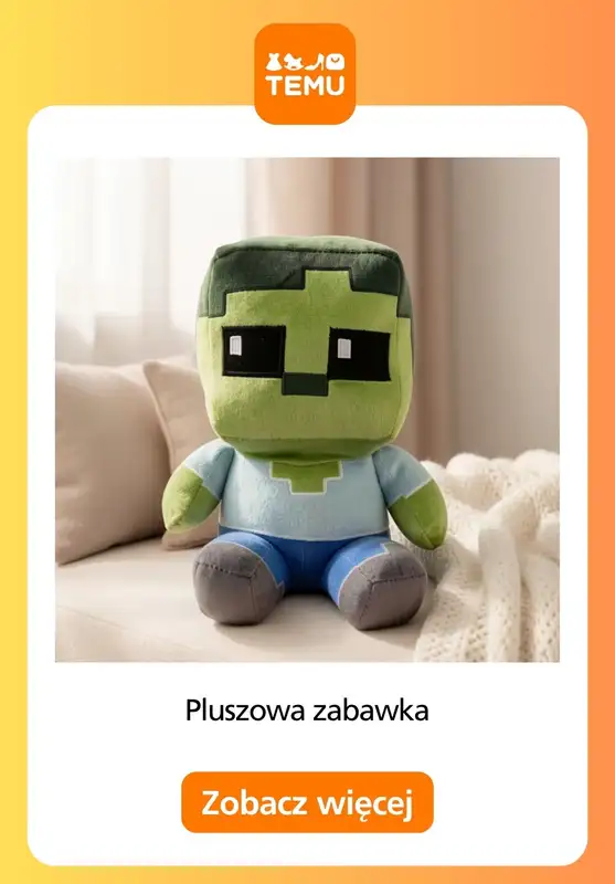 Temu - gazetka promocyjna Pluszowe zabawki od wtorku 28.07  - strona 7