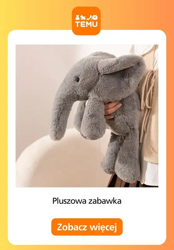 Temu - gazetka promocyjna Pluszowe zabawki od wtorku 28.07  - strona 12