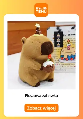 Temu - gazetka promocyjna Pluszowe zabawki od wtorku 28.07  - strona 10