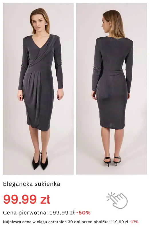 Monnari - gazetka promocyjna Przecenione sukienki wieczorowe od wtorku 28.07  - strona 10