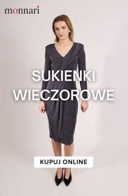 Monnari - gazetka promocyjna Przecenione sukienki wieczorowe od wtorku 28.07 