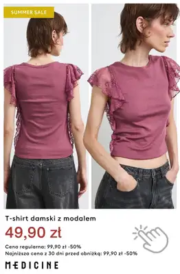 Medicine - gazetka promocyjna Koszulki i T-shirty damskie od wtorku 28.07 do środy 05.08 - strona 3