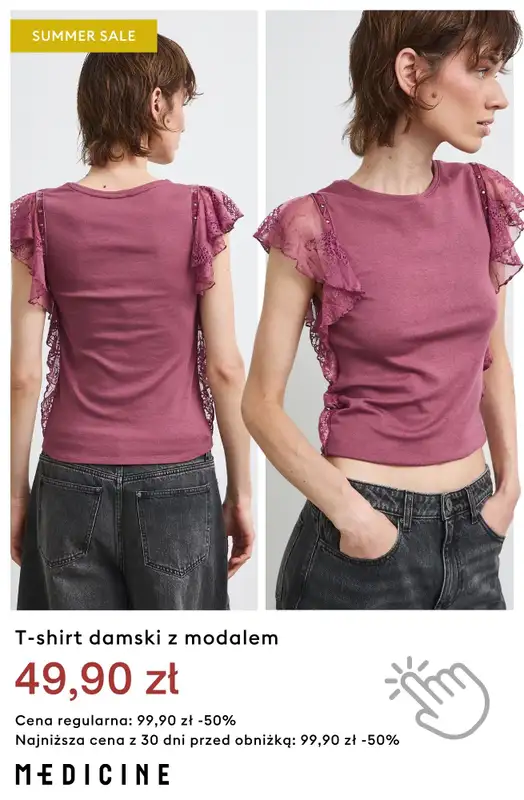 Medicine - gazetka promocyjna Koszulki i T-shirty damskie od wtorku 28.07 do środy 05.08 - strona 3