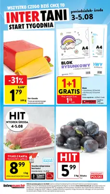 Intermarche - gazetka promocyjna Gazetka od czwartku 30.07 do środy 05.08 - strona 44