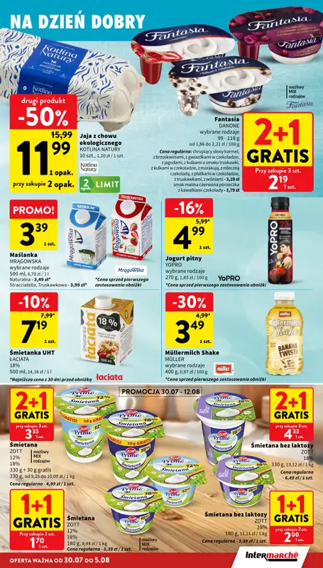 Intermarche - gazetka promocyjna Gazetka od czwartku 30.07 do środy 05.08 - strona 21