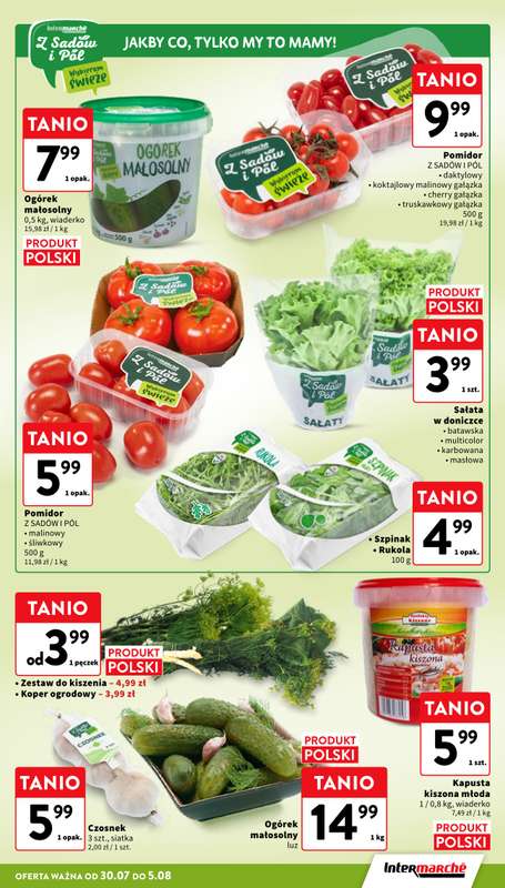 Intermarche - gazetka promocyjna Gazetka od czwartku 30.07 do środy 05.08 - strona 11