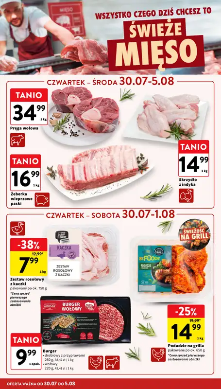 Intermarche - gazetka promocyjna Gazetka od czwartku 30.07 do środy 05.08 - strona 12