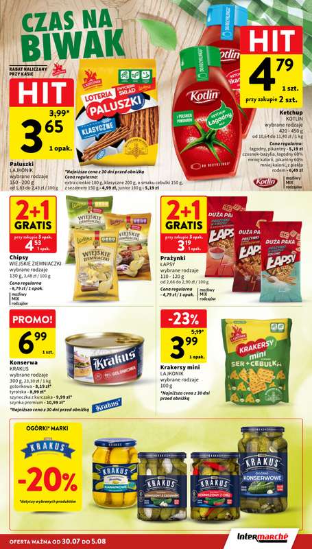 Intermarche - gazetka promocyjna Gazetka od czwartku 30.07 do środy 05.08 - strona 29