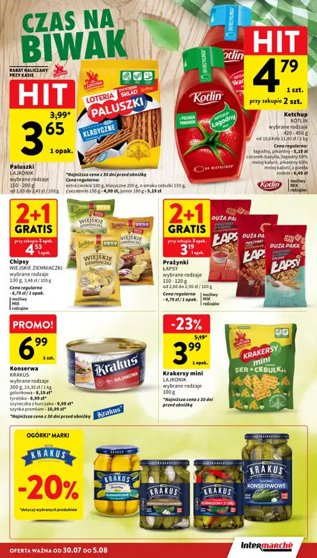 Intermarche - gazetka promocyjna Gazetka od czwartku 30.07 do środy 05.08 - strona 29