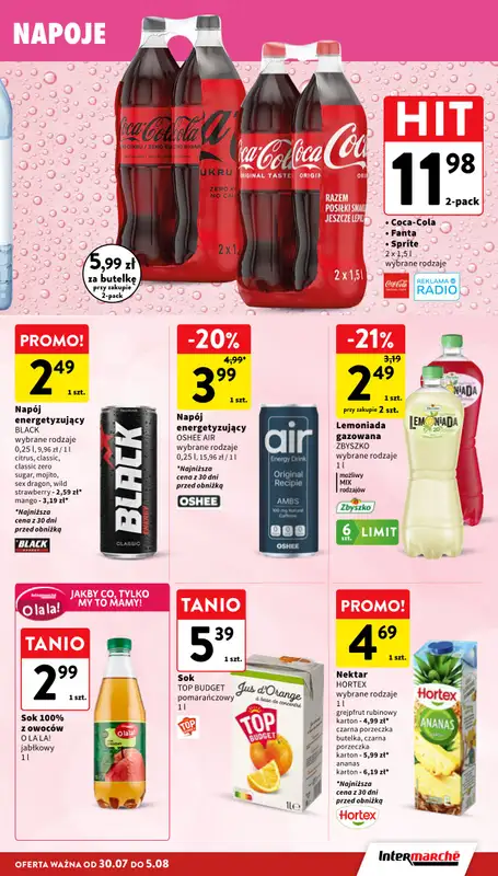 Intermarche - gazetka promocyjna Gazetka od czwartku 30.07 do środy 05.08 - strona 35