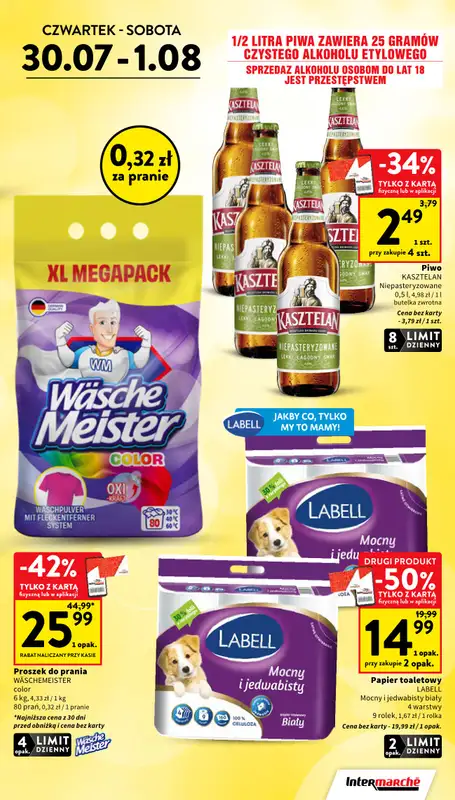 Intermarche - gazetka promocyjna Gazetka od czwartku 30.07 do środy 05.08 - strona 5