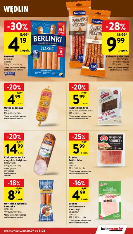 Intermarche - gazetka promocyjna Gazetka od czwartku 30.07 do środy 05.08 - strona 15