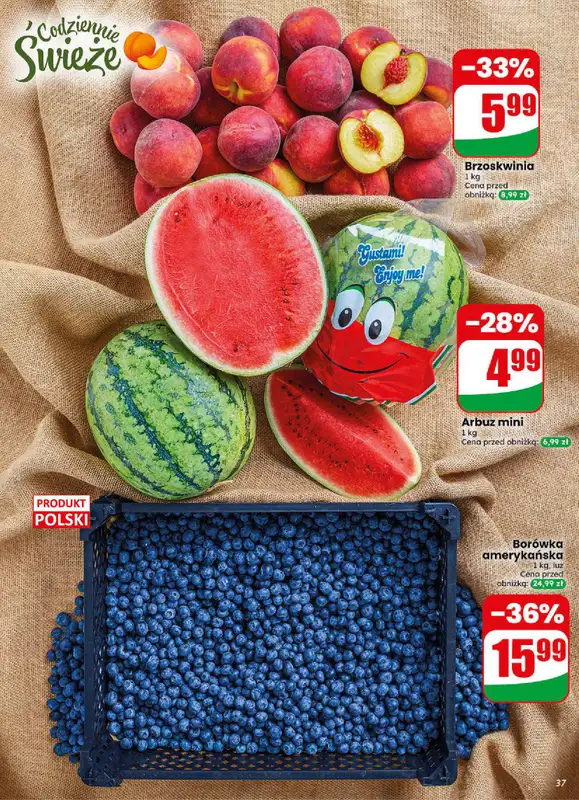 Dino - gazetka promocyjna Gazetka 31 / 2026 od środy 29.07 do wtorku 04.08 - strona 37