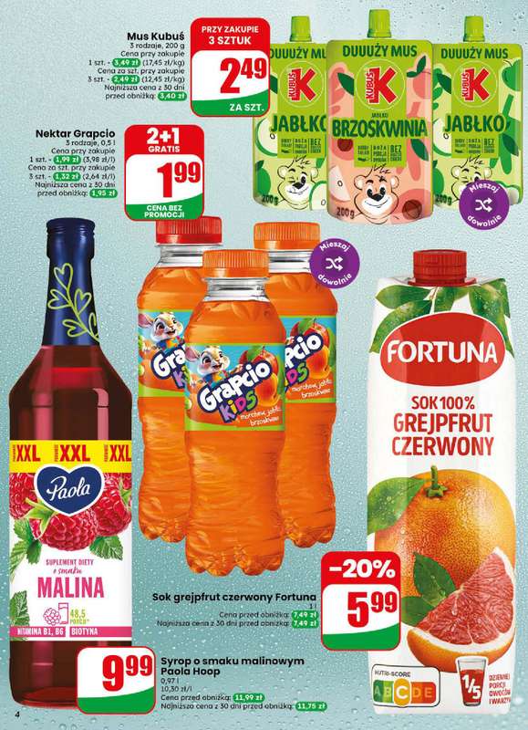Dino - gazetka promocyjna Gazetka 31 / 2026 od środy 29.07 do wtorku 04.08 - strona 4