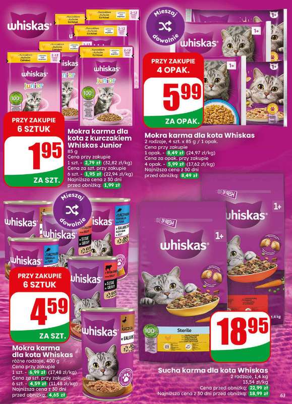 Dino - gazetka promocyjna Gazetka 31 / 2026 od środy 29.07 do wtorku 04.08 - strona 63