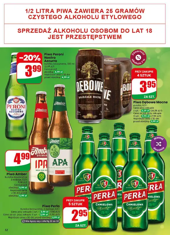 Dino - gazetka promocyjna Gazetka 31 / 2026 od środy 29.07 do wtorku 04.08 - strona 52