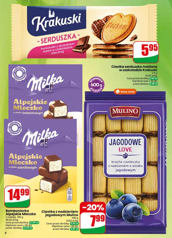 Dino - gazetka promocyjna Gazetka 31 / 2026 od środy 29.07 do wtorku 04.08 - strona 8