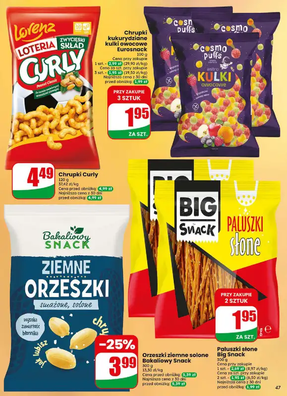 Dino - gazetka promocyjna Gazetka 31 / 2026 od środy 29.07 do wtorku 04.08 - strona 47