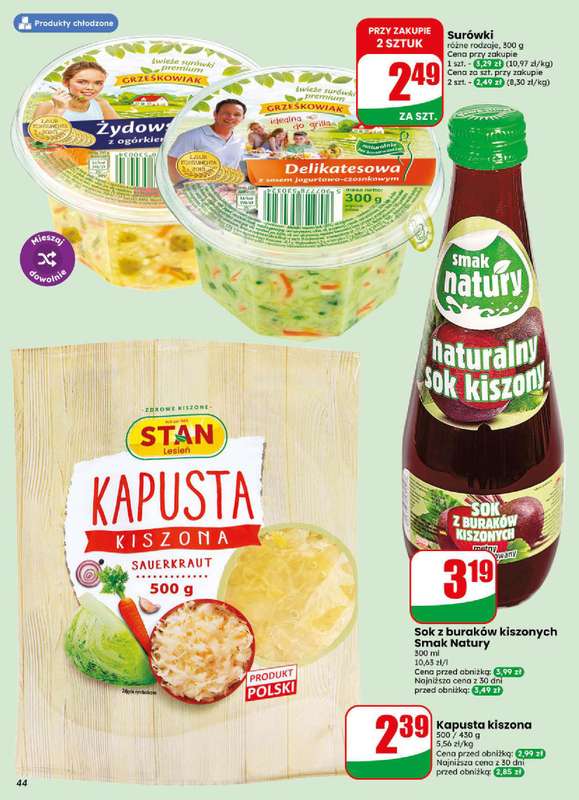 Dino - gazetka promocyjna Gazetka 31 / 2026 od środy 29.07 do wtorku 04.08 - strona 44