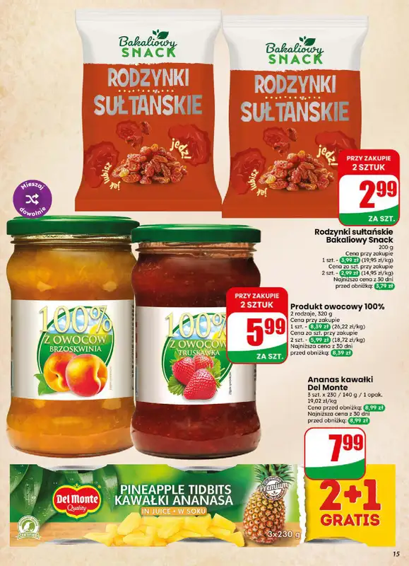Dino - gazetka promocyjna Gazetka 31 / 2026 od środy 29.07 do wtorku 04.08 - strona 15