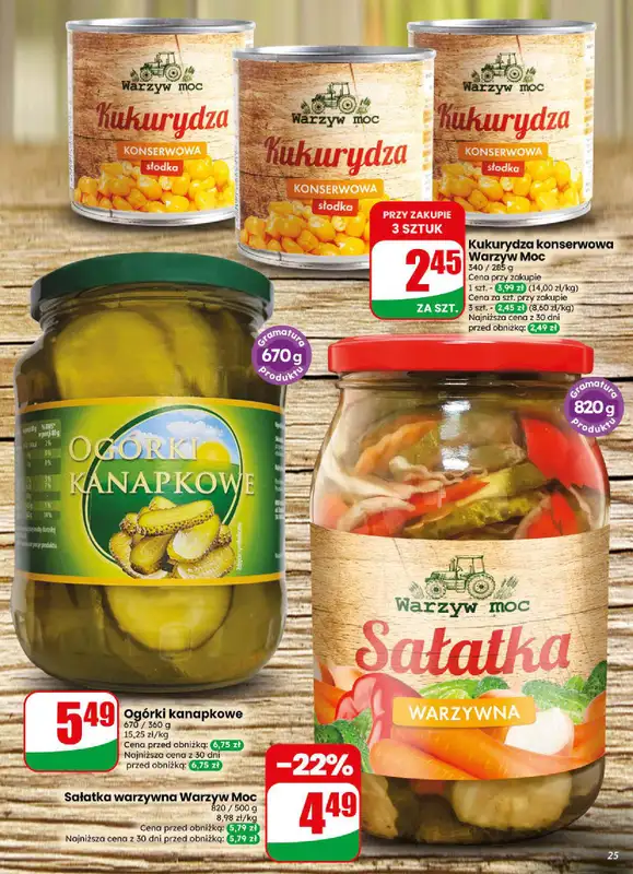 Dino - gazetka promocyjna Gazetka 31 / 2026 od środy 29.07 do wtorku 04.08 - strona 25