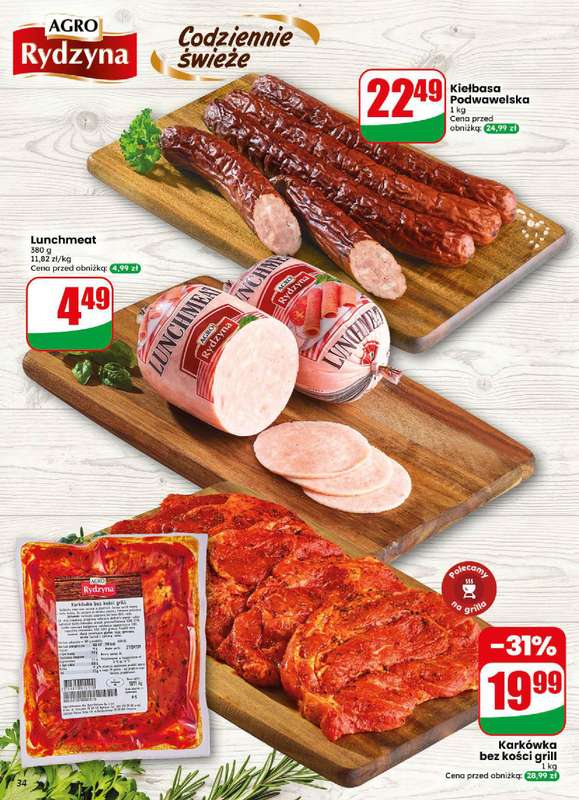 Dino - gazetka promocyjna Gazetka 31 / 2026 od środy 29.07 do wtorku 04.08 - strona 34