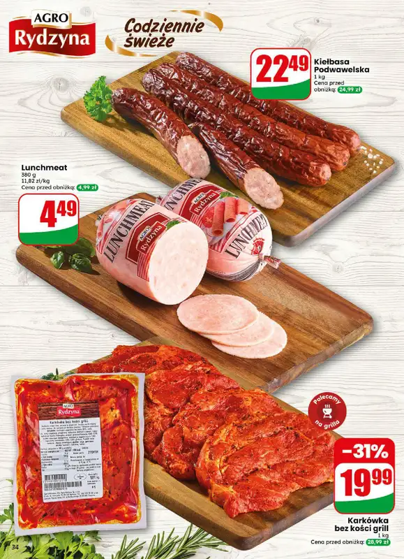 Dino - gazetka promocyjna Gazetka 31 / 2026 od środy 29.07 do wtorku 04.08 - strona 34