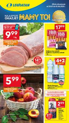 LEWIATAN - gazetka promocyjna Mamy TO w Lewiatanie – woj. mazowieckie od czwartku 30.07 do środy 05.08