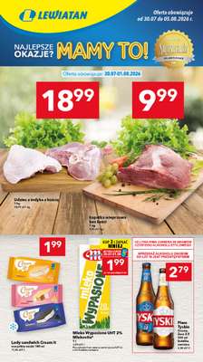 LEWIATAN - gazetka promocyjna Mamy TO w Lewiatanie – Olsztyn od czwartku 30.07 do środy 05.08
