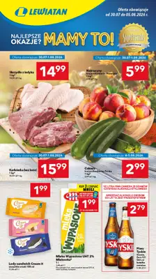 LEWIATAN - gazetka promocyjna Mamy TO w Lewiatanie – woj. opolskie od czwartku 30.07 do środy 05.08