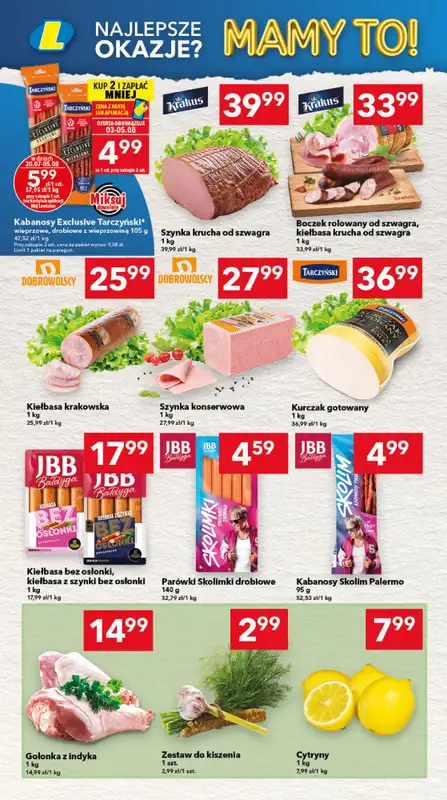 LEWIATAN - gazetka promocyjna Mamy TO w Lewiatanie – woj. podkarpackie od czwartku 30.07 do środy 05.08 - strona 2