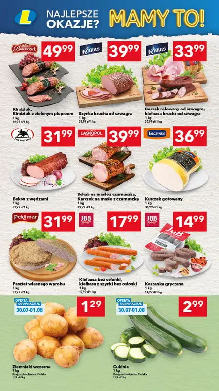 LEWIATAN - gazetka promocyjna Mamy TO w Lewiatanie – woj. podlaskie od czwartku 30.07 do środy 05.08 - strona 2